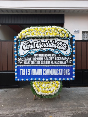 Papan Bunga Duka di Cikeruh